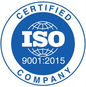 Certified ISO 9001:2015 Company